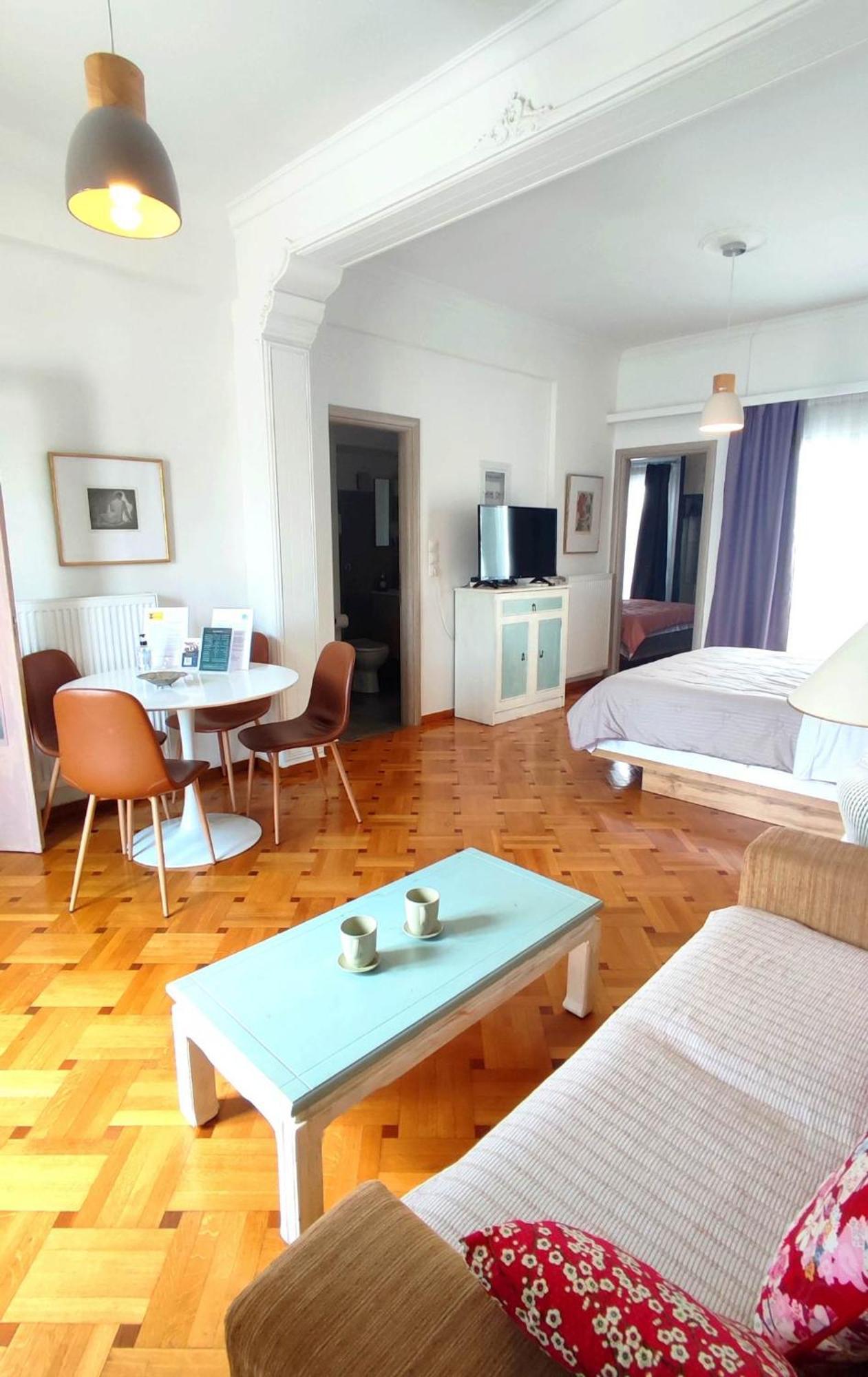 Ulysses Apartments Acropolis Athén Szoba fotó