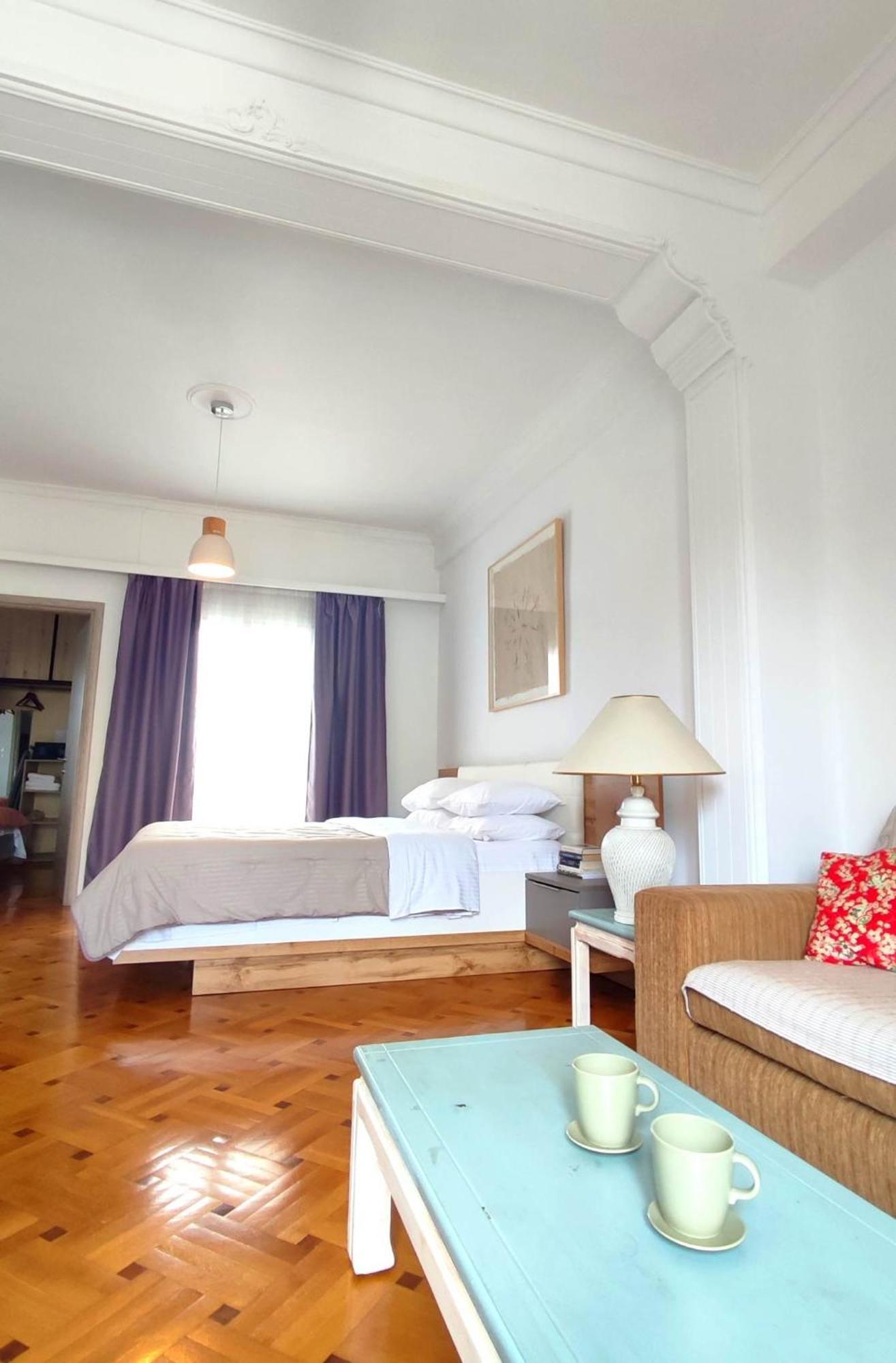Ulysses Apartments Acropolis Athén Szoba fotó
